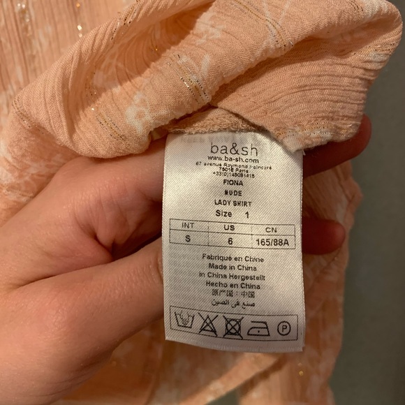 BA&SH Pink Blouse - Picture 4 of 5